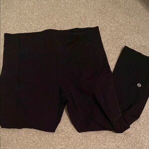 Lululemon Black Leggings 23”